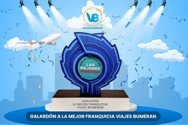Viajes Bumeran premiada como la mejor franquicia por Reader´s Digest.