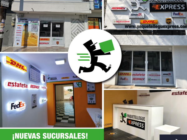 Este mes de diciembre abrimos sucursales de Paquetellegue Express.