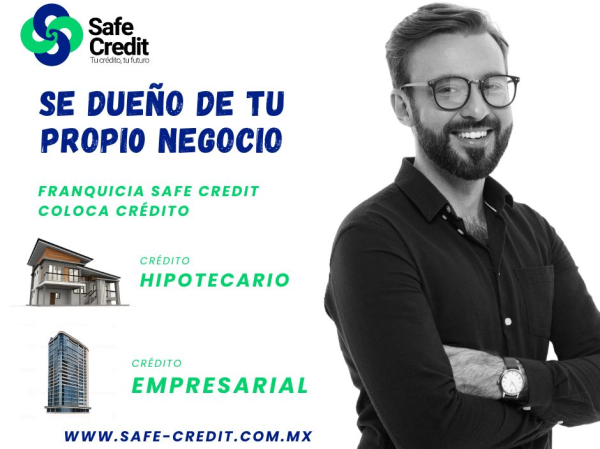 ¿Sueñas con tener tu propio negocio, pero no sabes por dónde empezar? Franquicias Safe Credit