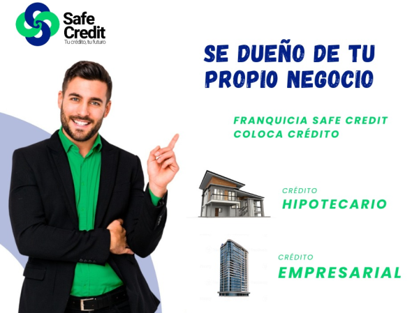 ¿Tienes capital y buscas un negocio que funcione con estructura? Safe Credit Franquicias