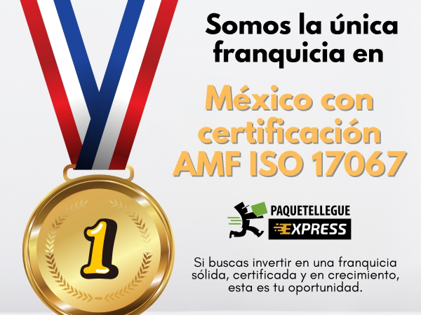 Franquicia Paquetellegue Express: ¿Qué es la certificación ISO 16067?