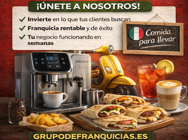 La franquicia L,espresso Speciality, bebidas italianas abre tu negocio de exito.