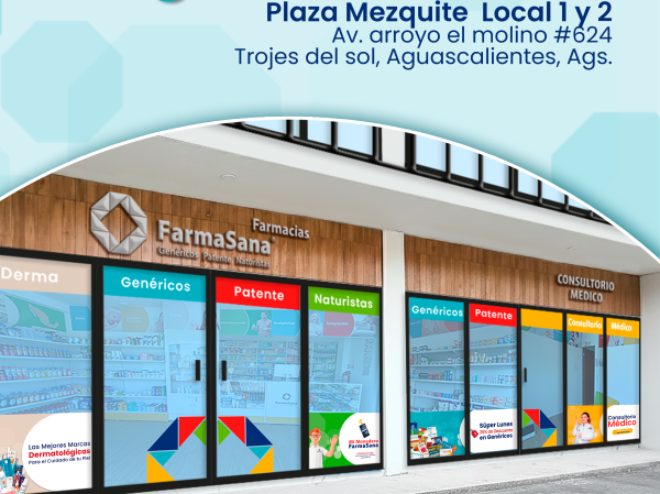 FarmaSana sigue creciendo: ahora en Aguascalientes