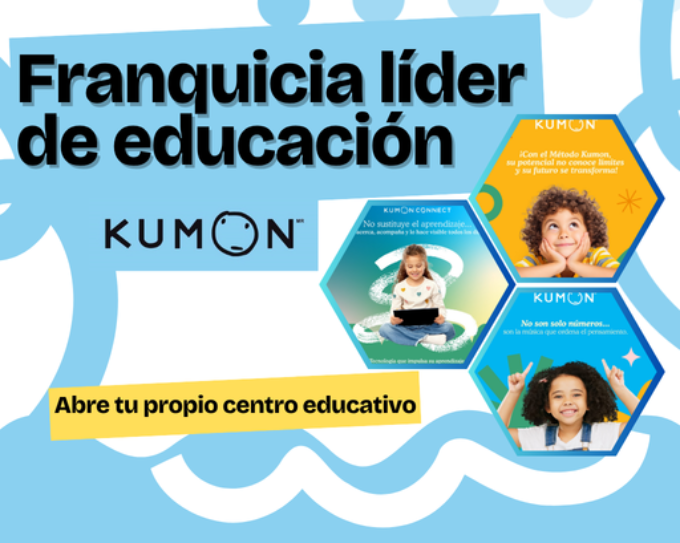 Kumon, franquicia de educación extraescolar con una cobertura a nivel mundial.