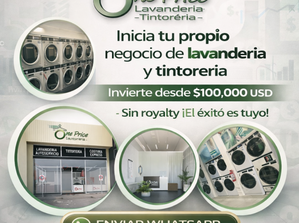 ¿Conoces el extraordinario negocio de la lavandería y la tintorería? Un modelo rentable que está transformando el emprendimiento en México
