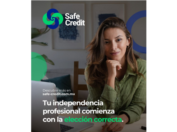 ✨ Safe Credit: tu independencia profesional comienza con la elección correcta.