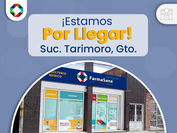 ¡Próximamente franquicia FarmaSana Tarimoro Guanajuato!
