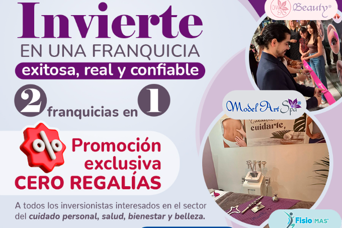 Model Art Spa, es una red de franquicias, con 23 años de trayectoria, marca consolidada en el giro del Cuidado personal, Salud, Bienestar y Belleza.