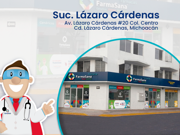 Franquicia FarmaSana sigue creciendo: Ahora en Lázaro Cárdenas, Michoacán