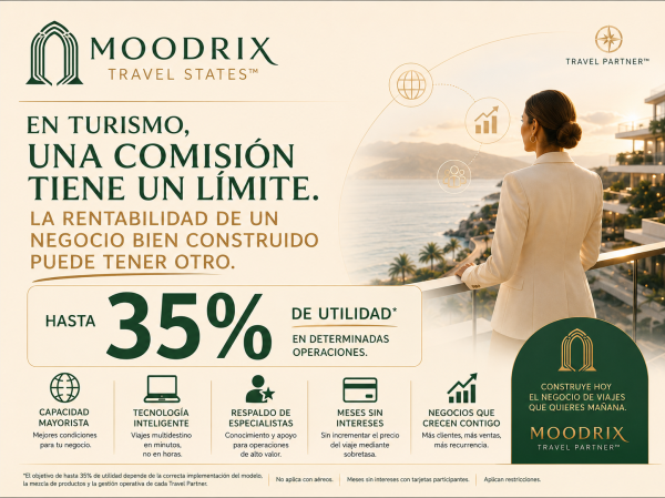 En turismo, una comisión tiene un límite. La rentabilidad de un negocio bien construido puede tener otro.