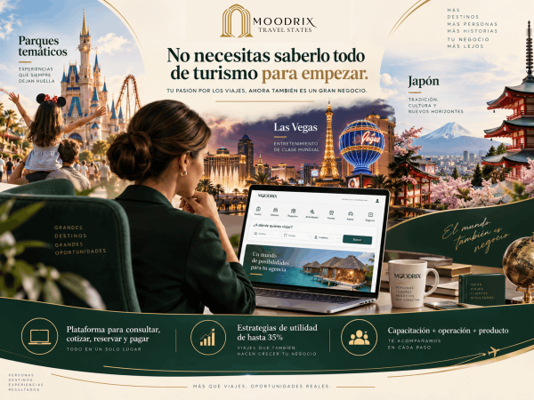 En Moodrix: No necesitas saberlo todo de turismo. Necesitas una arquitectura que responda contigo.