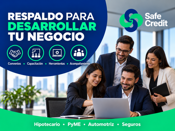 El respaldo que necesitas para desarrollar tu negocio financiero.