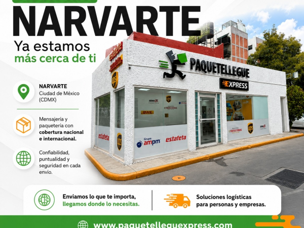 NUEVA SUCURSAL NARVARTE EN CDMX