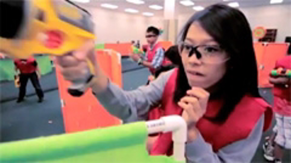 Las franquicias Dart Ops presentan guerras Nerf* en México