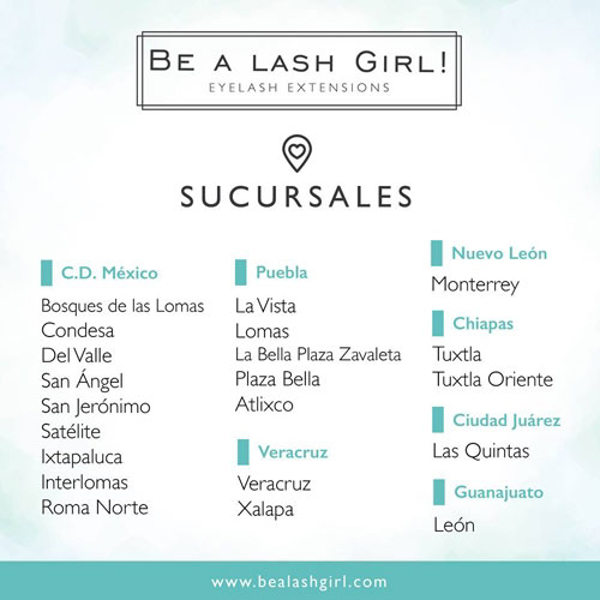 En estas vacaciones no dejes de lucir increíble con la franquicia Be a Lash Girl!