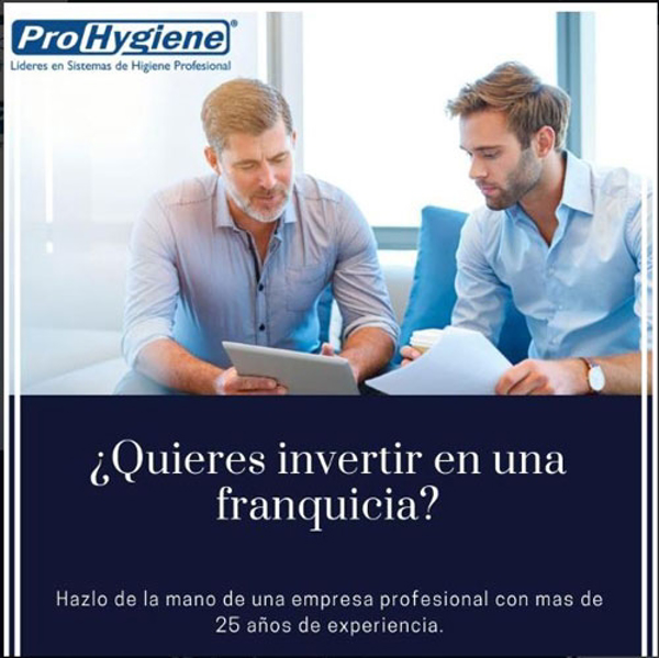 Únete a una franquicia experimentada: ProHygiene