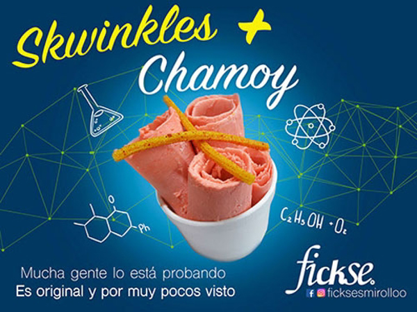 Fickse, franquicia Mexicana con lexcelentes rollos helados