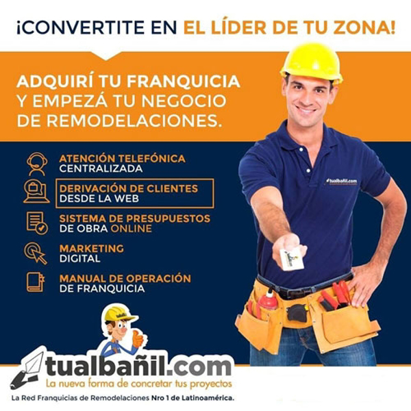 TuAlbañil.com franquicia de éxito asegurado