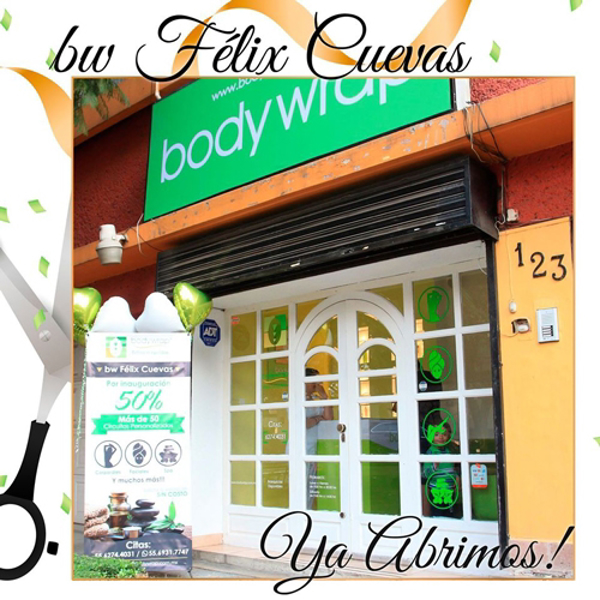 Ya abrimos Bw Félix Cuevas. Ven a visitar nuestra nueva franquicia.