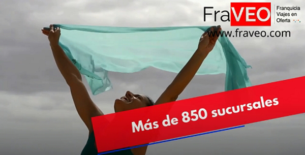Fraveo, la mejor franquicia de agencias de viajes de México.