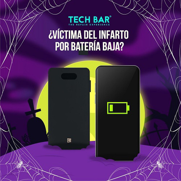 ¿Te has asustado pensando que la batería no dura como antes? En las franquicias TechBar tienen la solución.