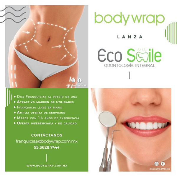 Incursiona la franquicia BodyWrap en la estética dental.  