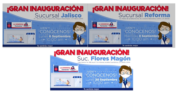 Franquicias Farmacias La Generosa® ¡Imparable!