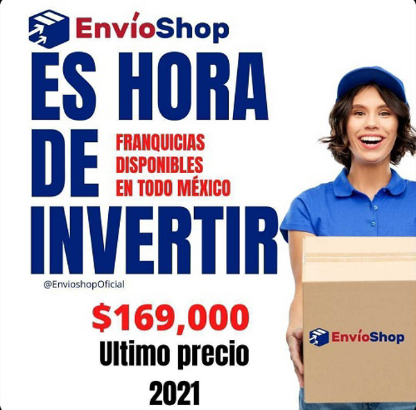 Es hora de invertir en una franquicia EnvíoShop.